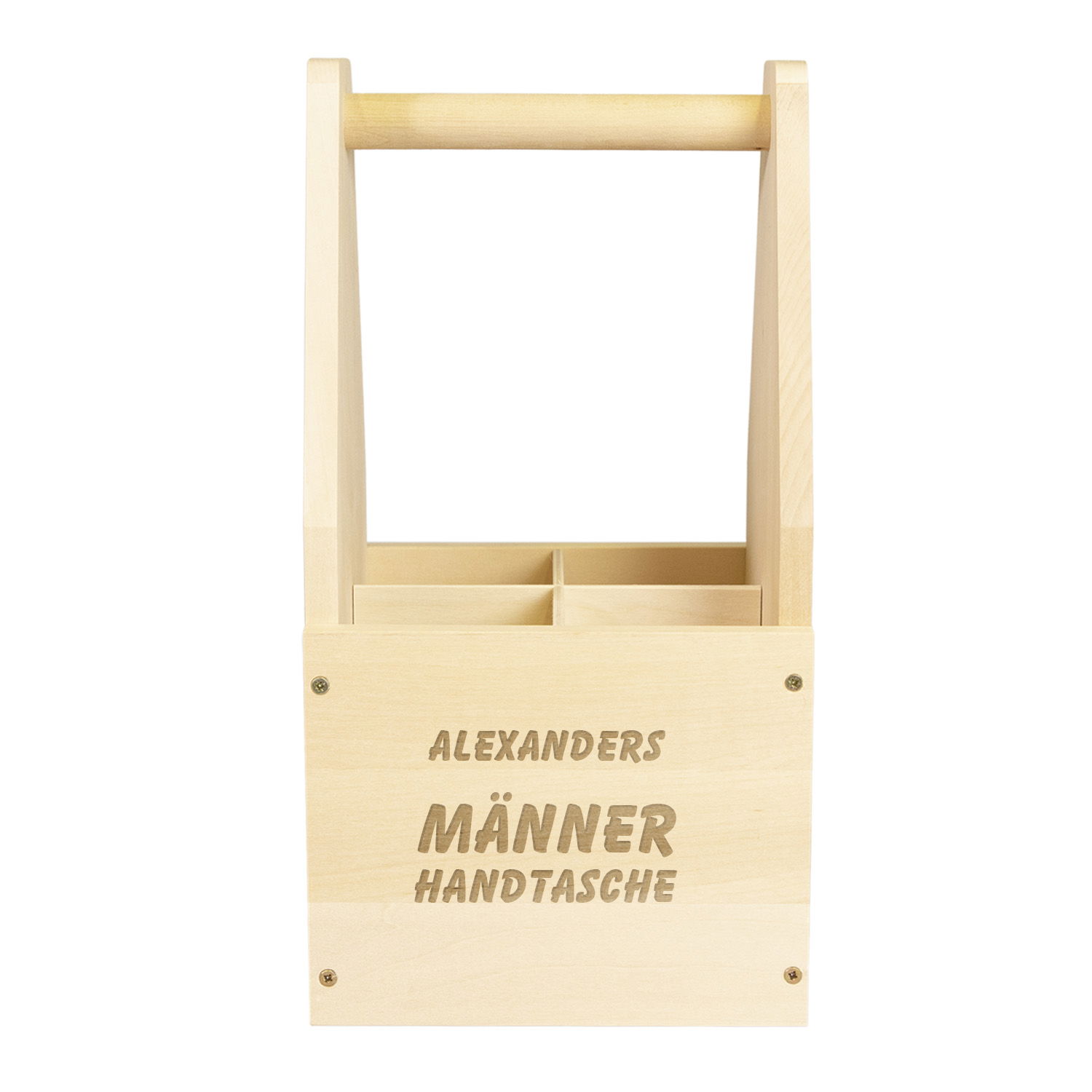 Männerhandtasche mit Personalisierung