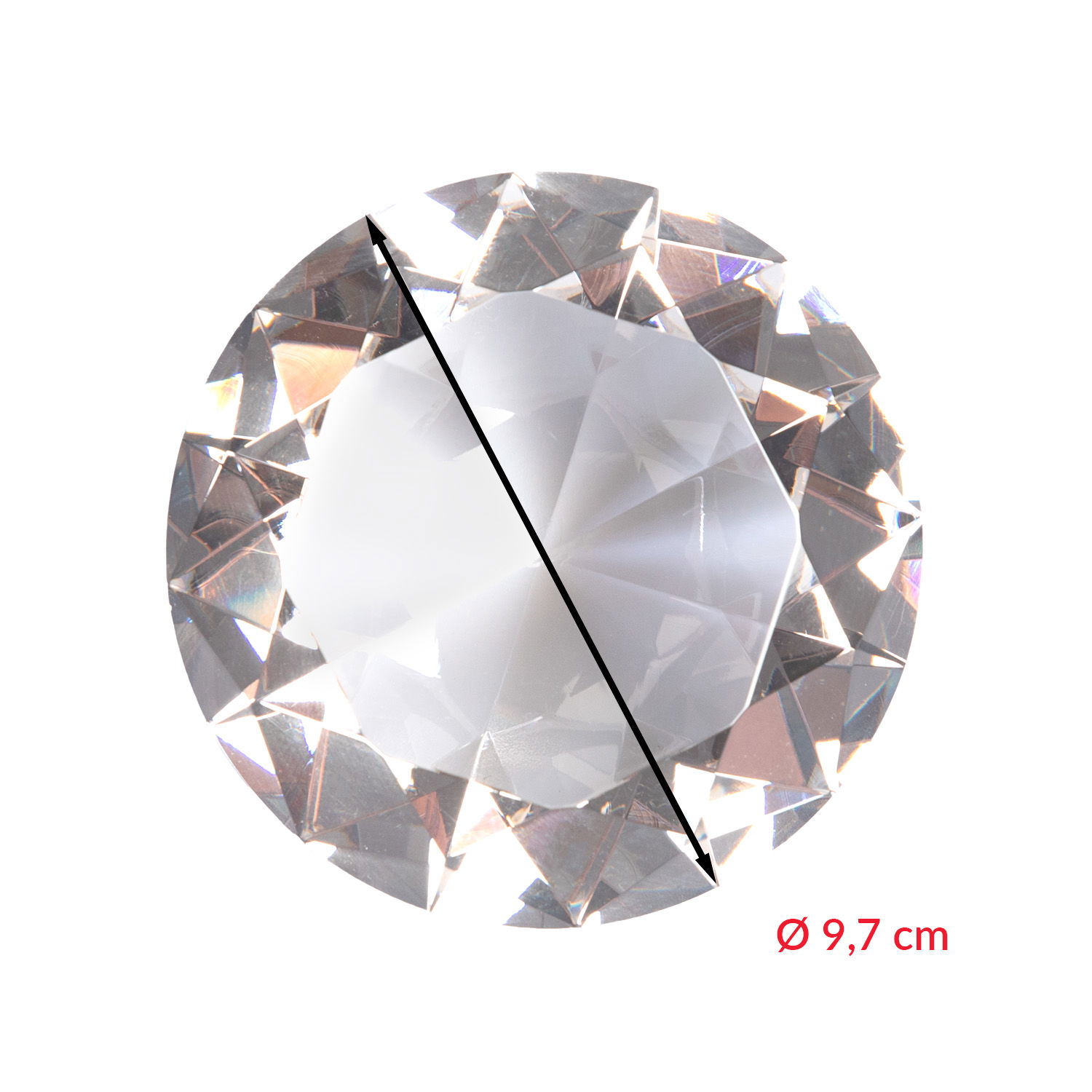 Diamant zur Hochzeit - mit Personalisierung