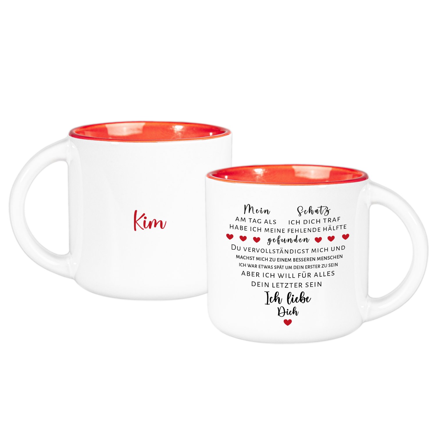 Tasse - Liebeserklärung mit Herz