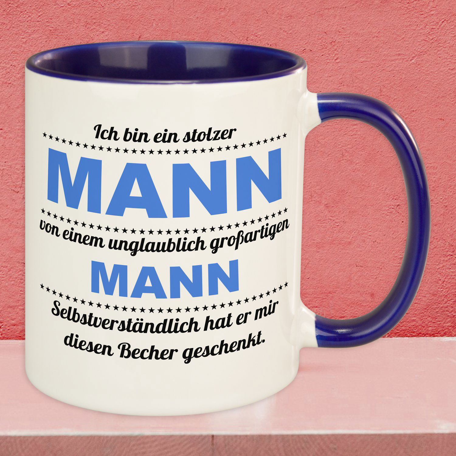 Tasse - stolzer Mann