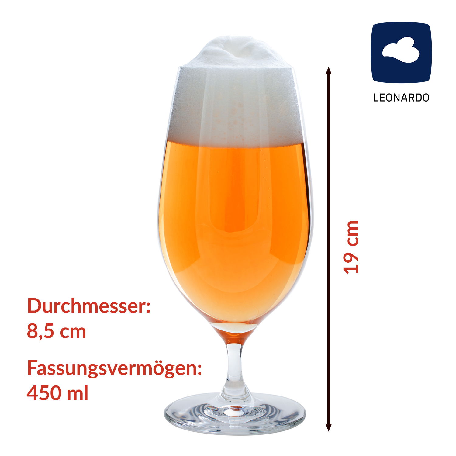 Bierglas mit Gravur