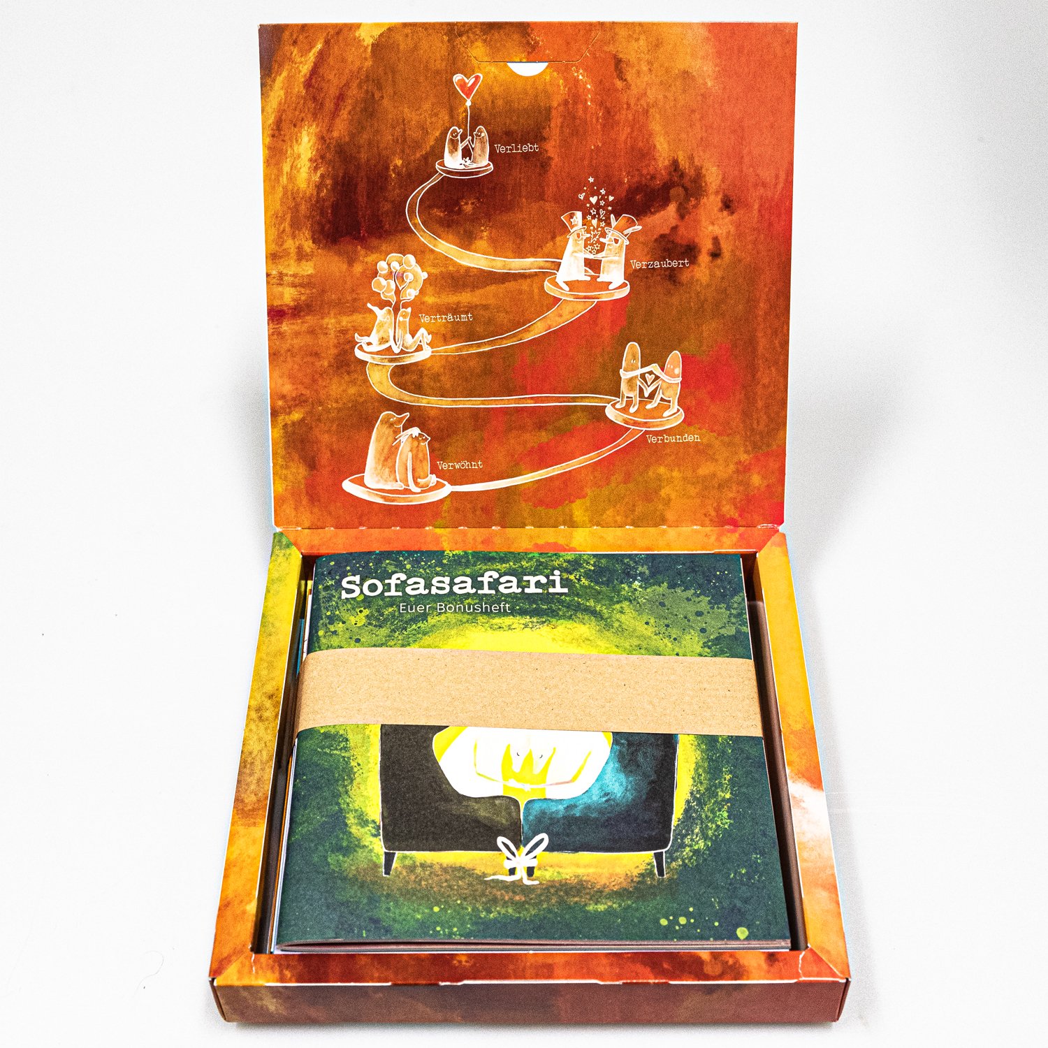 Sofasafari Erlebnisbox - Spiel für Paare