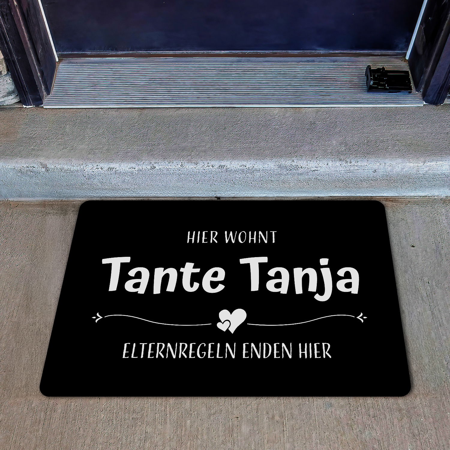 Fußmatte - Oma und Opa - Elternregeln enden hier