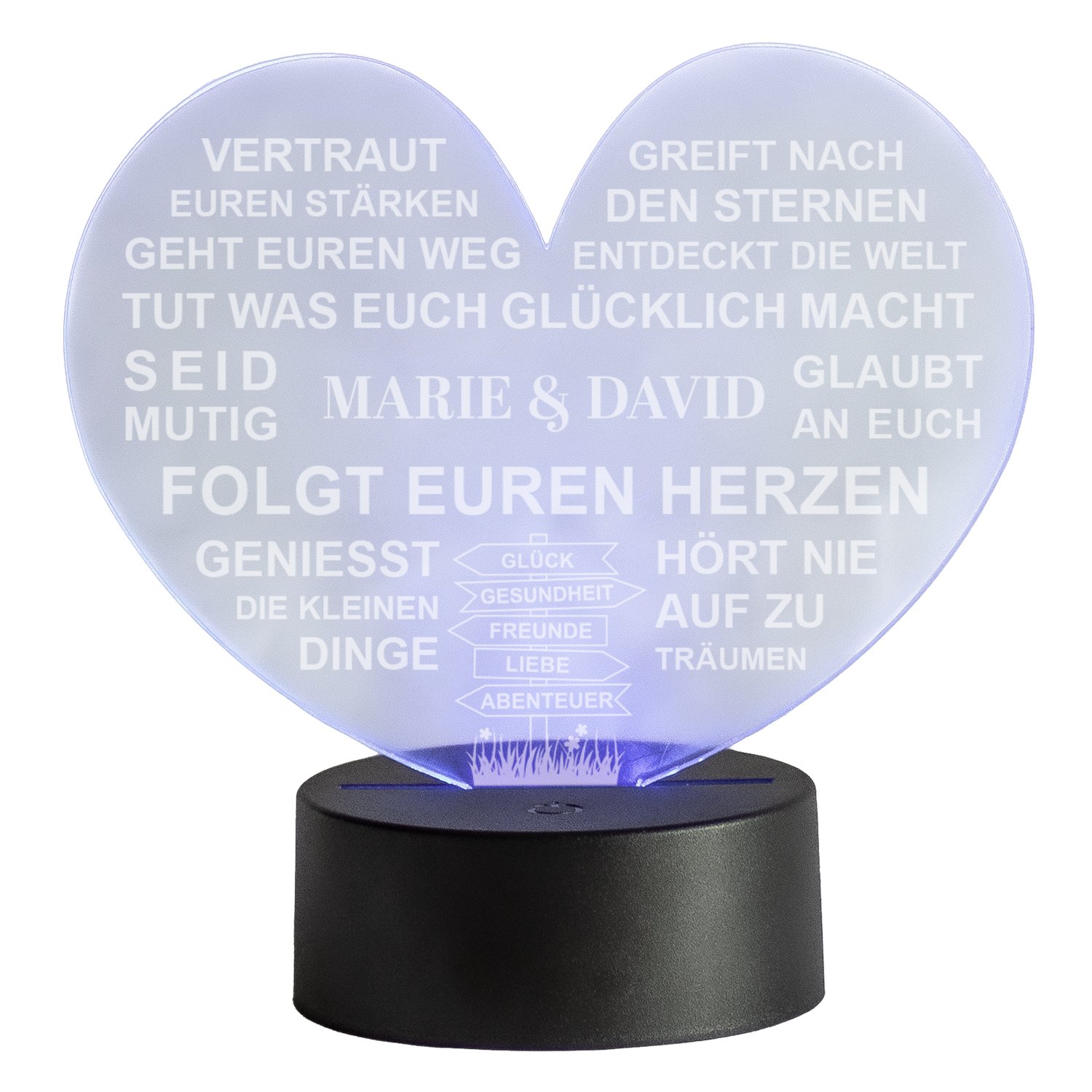 LED-Leuchte - Wegweiser des Lebens