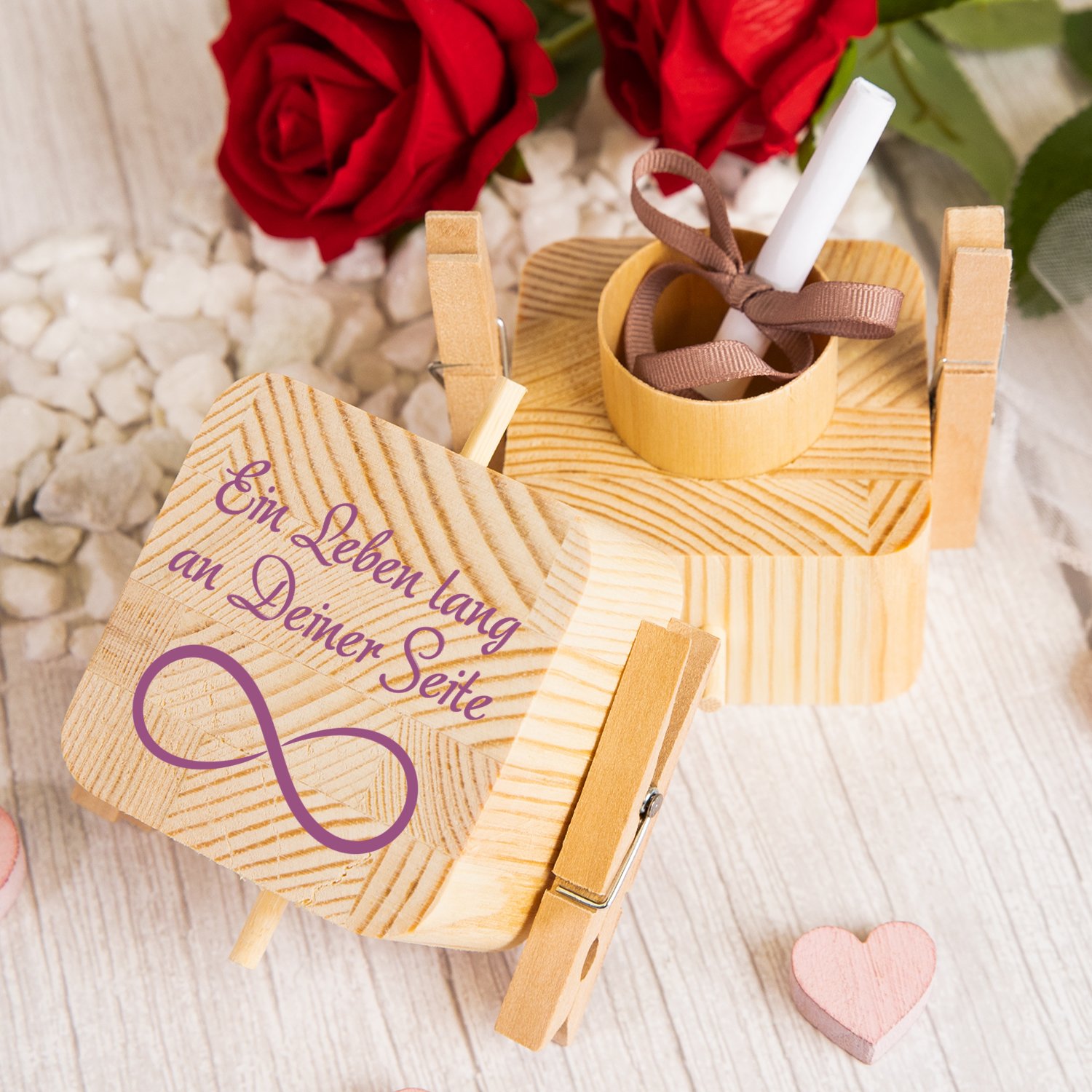 Trickkiste für Geldgeschenke zur Hochzeit