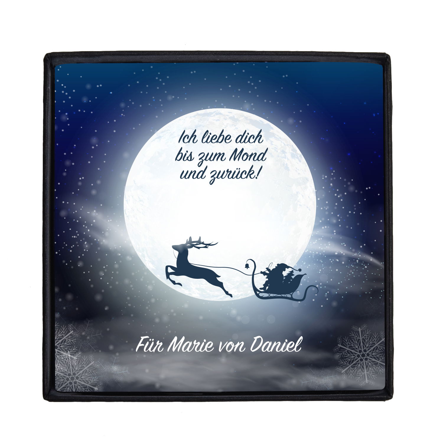 Halskette in personalisierter Geschenkbox 