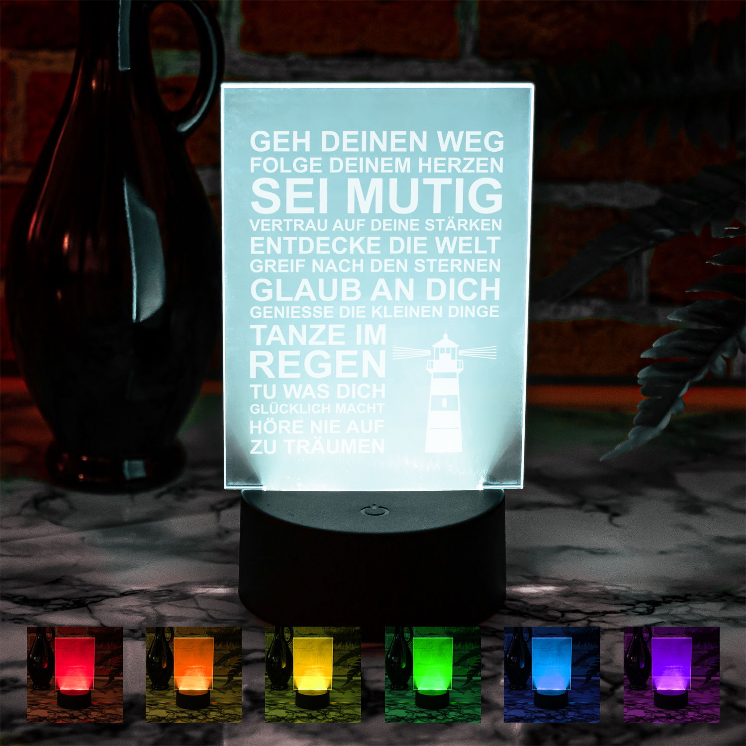 LED-Leuchte - Wegweiser des Lebens