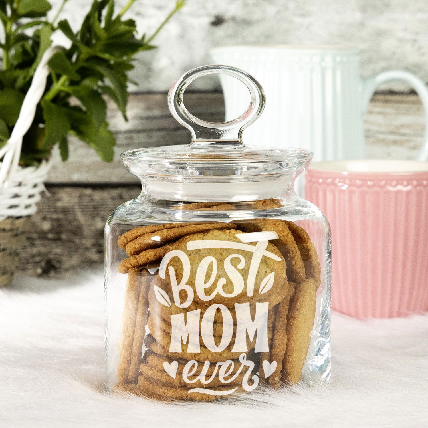 Keksglas für Mama - mit Personalisierung