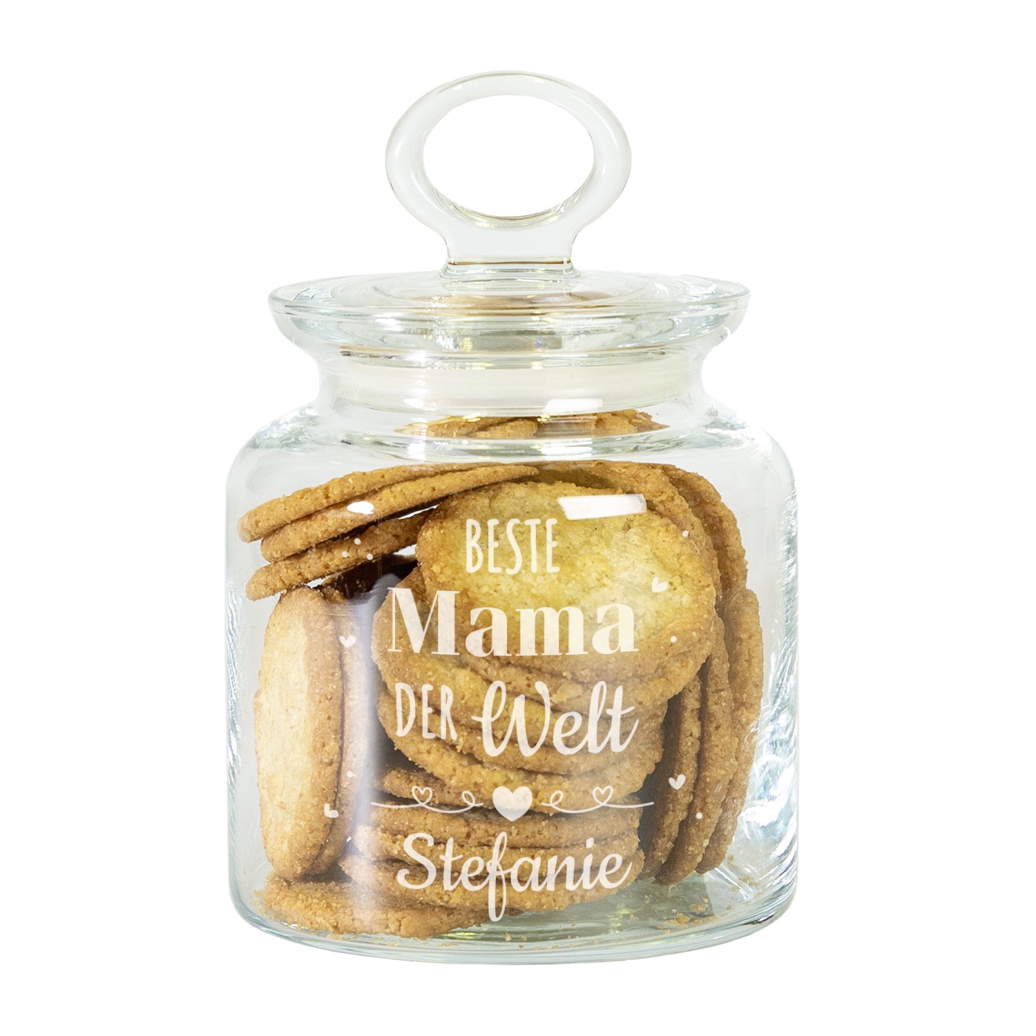 Keksglas für Mama - mit Personalisierung