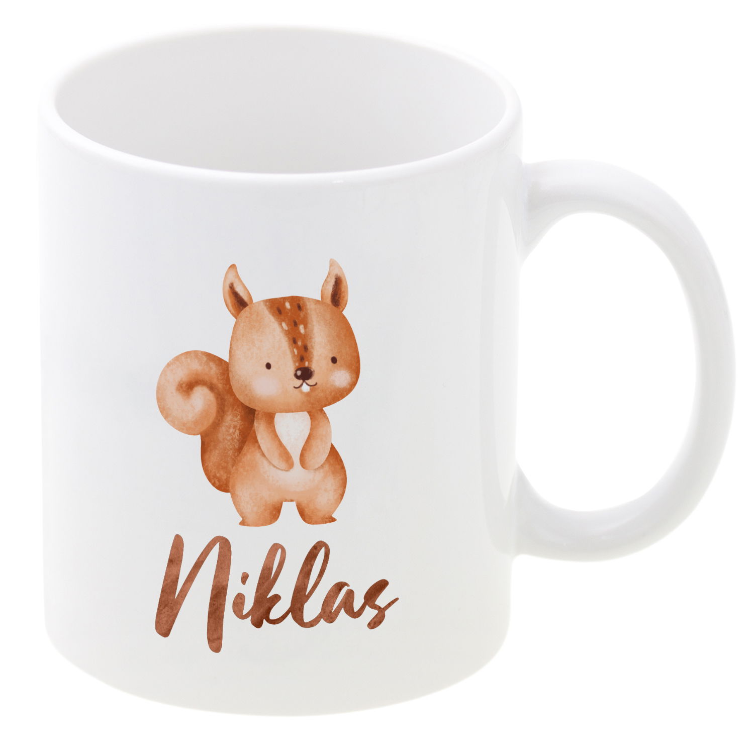 Tasse - Waldtiere mit Personalisierung