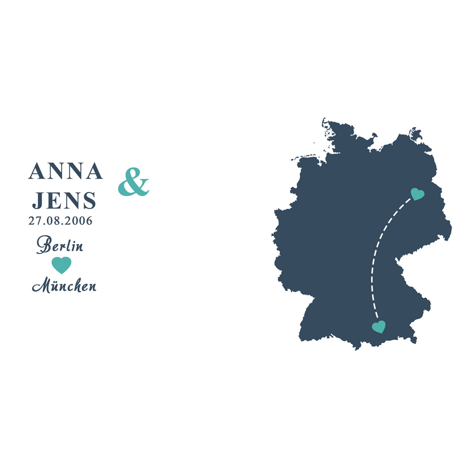 Tassenset – Fernbeziehung