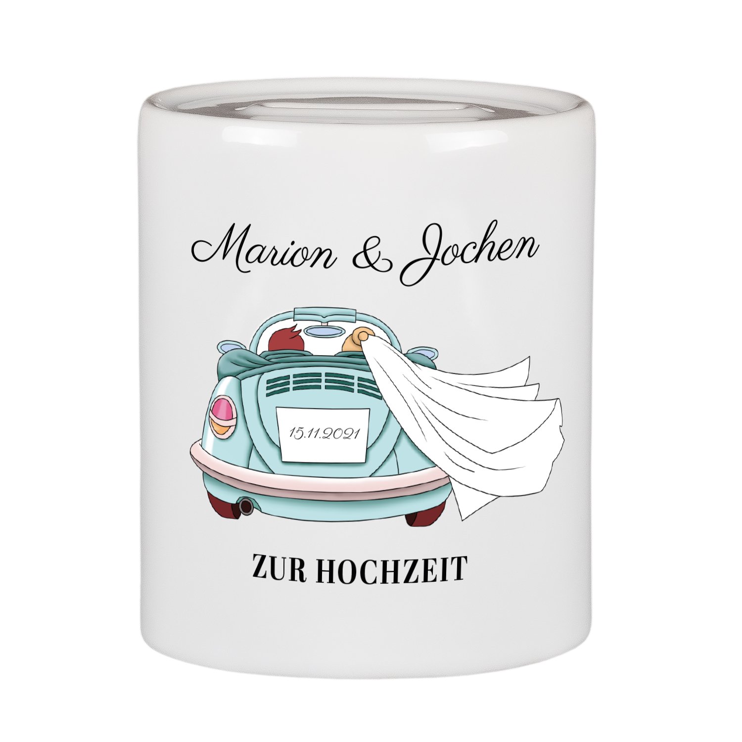 Spardose zur Hochzeit - Auto