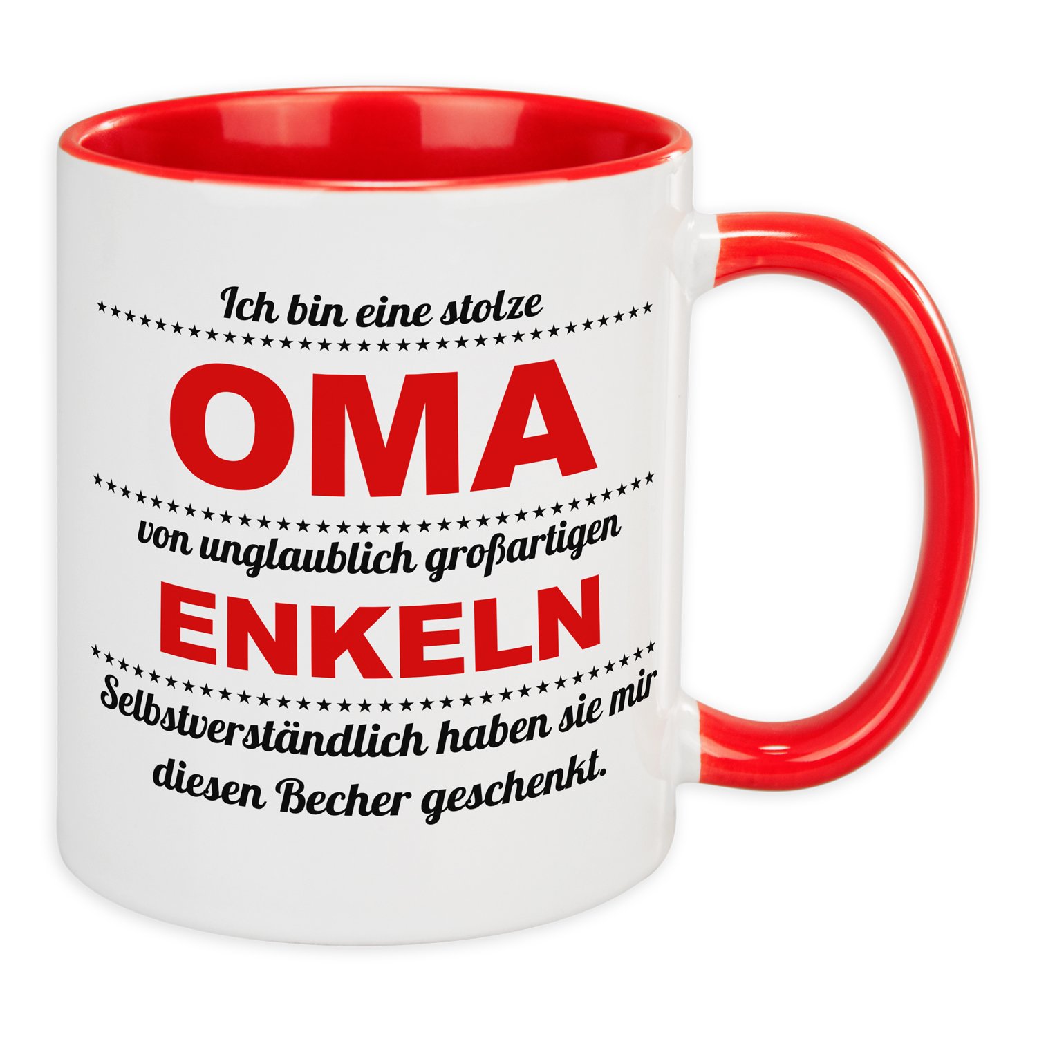 Tasse - stolzer Opa/ stolze Oma