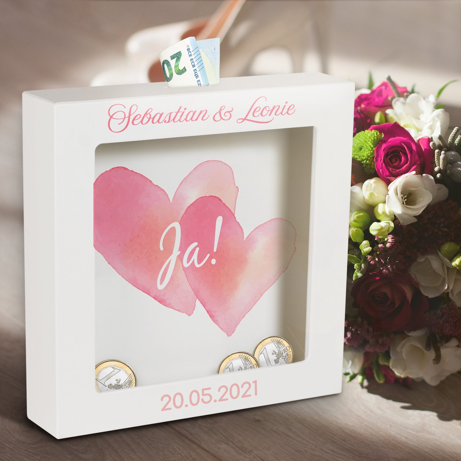 3D-Bilderrahmen zur Hochzeit