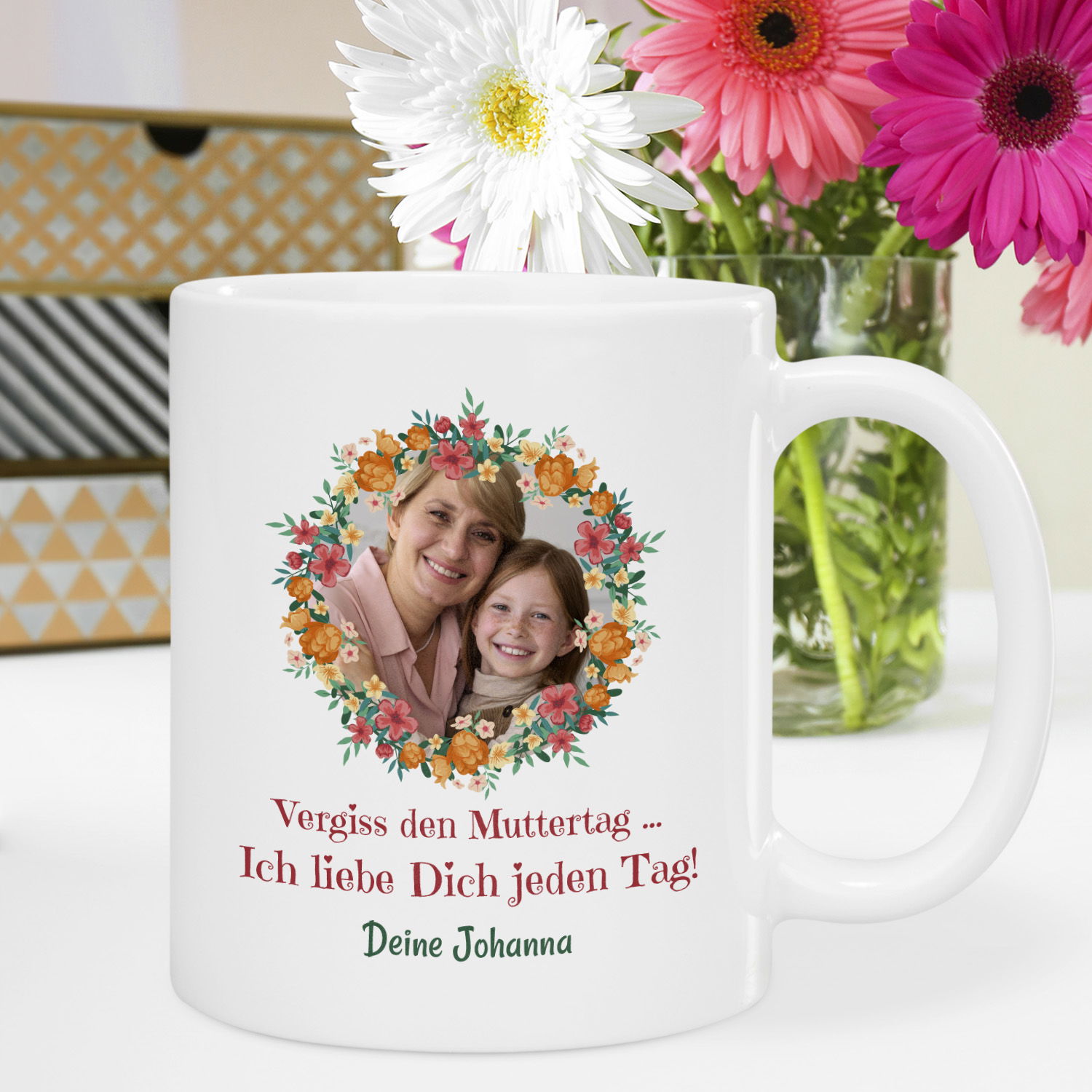 Tasse - Vergiss den Muttertag mit Wunschfoto 