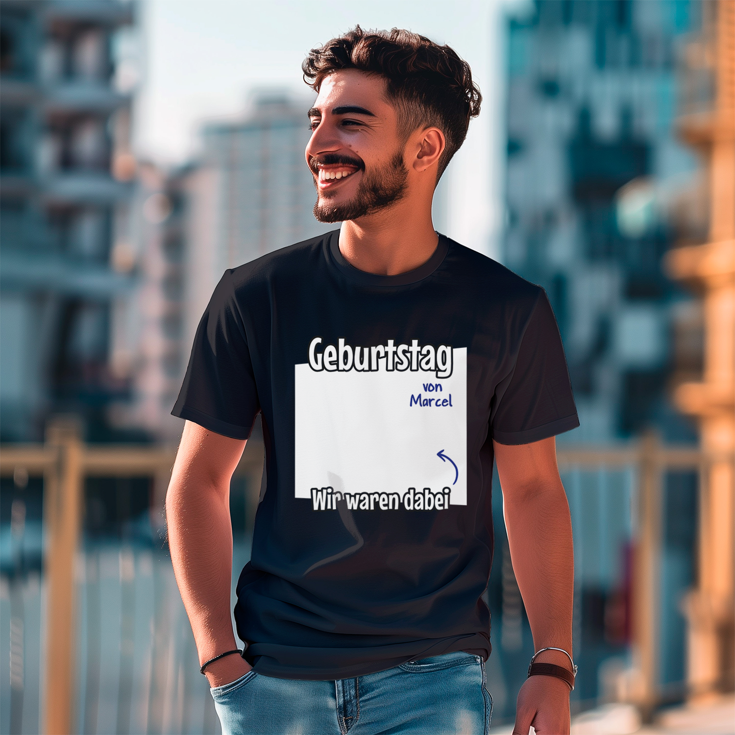Personalisierbares Geburtstags-Shirt