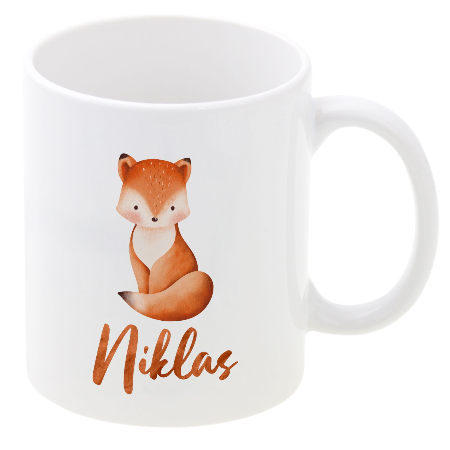 Tasse - Waldtiere mit Personalisierung