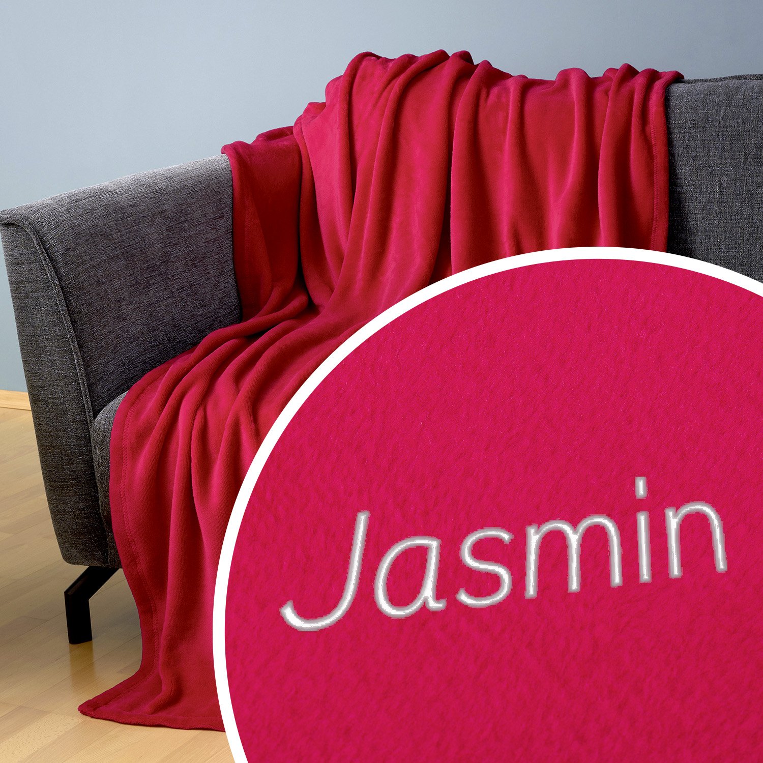 Personalisierbare Kuscheldecke - Sofadecke