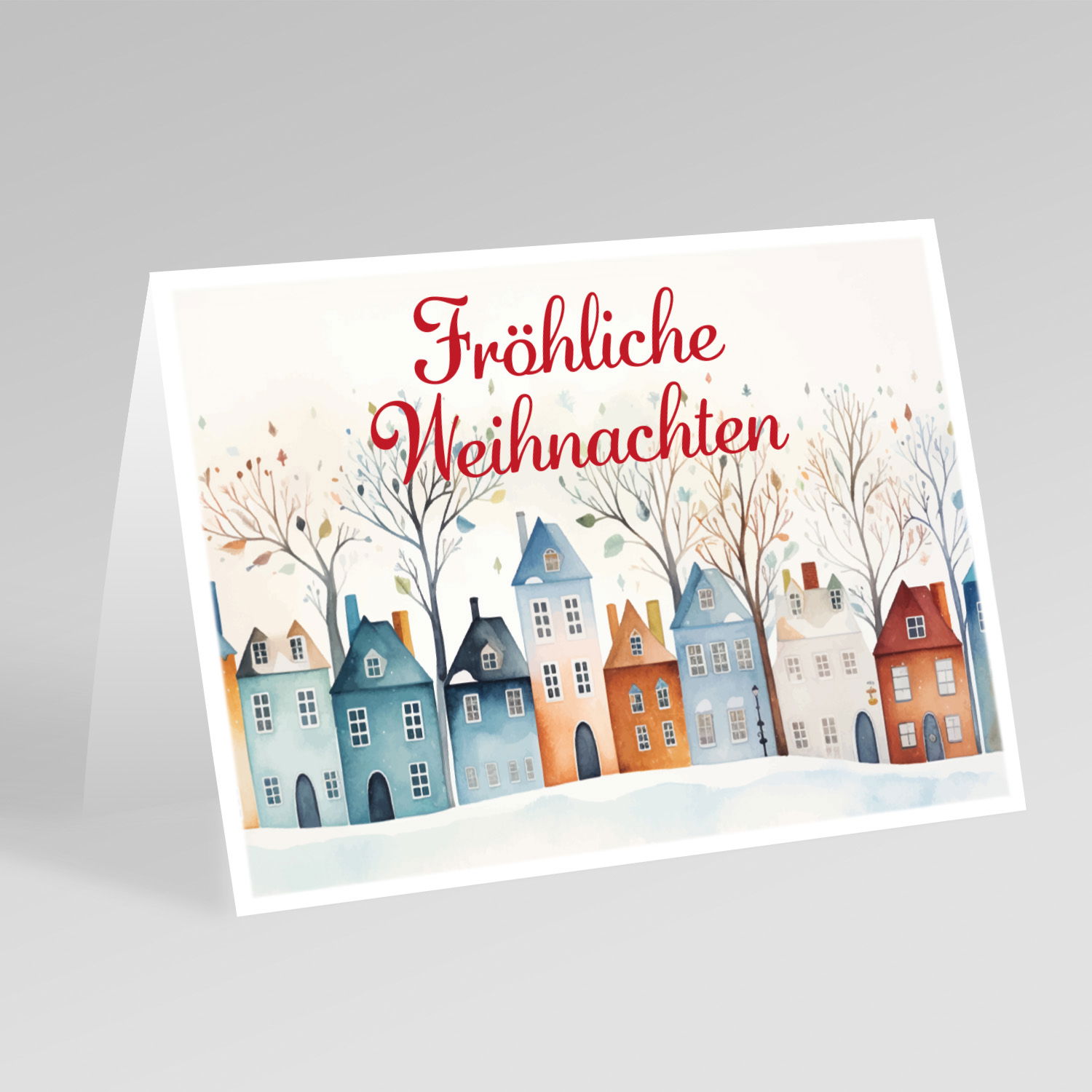 Grußkarte zu Weihnachten 