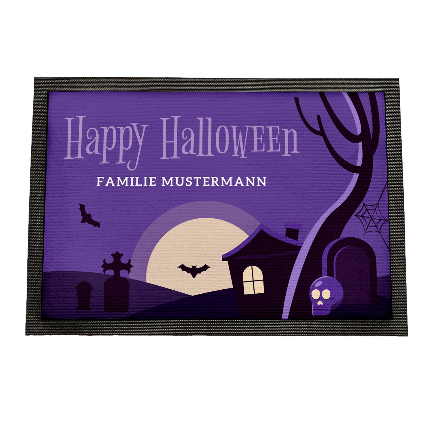 Fußmatte - Halloween mit Personalisierung