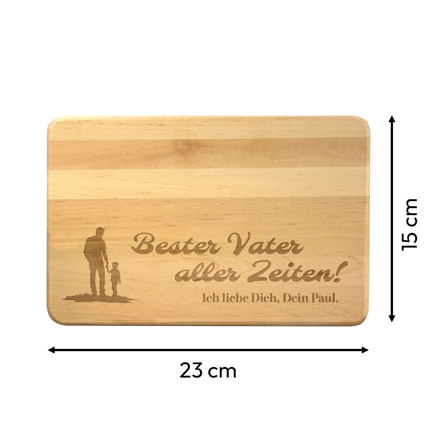 Frühstücksbrett - Bester Vater aller Zeiten