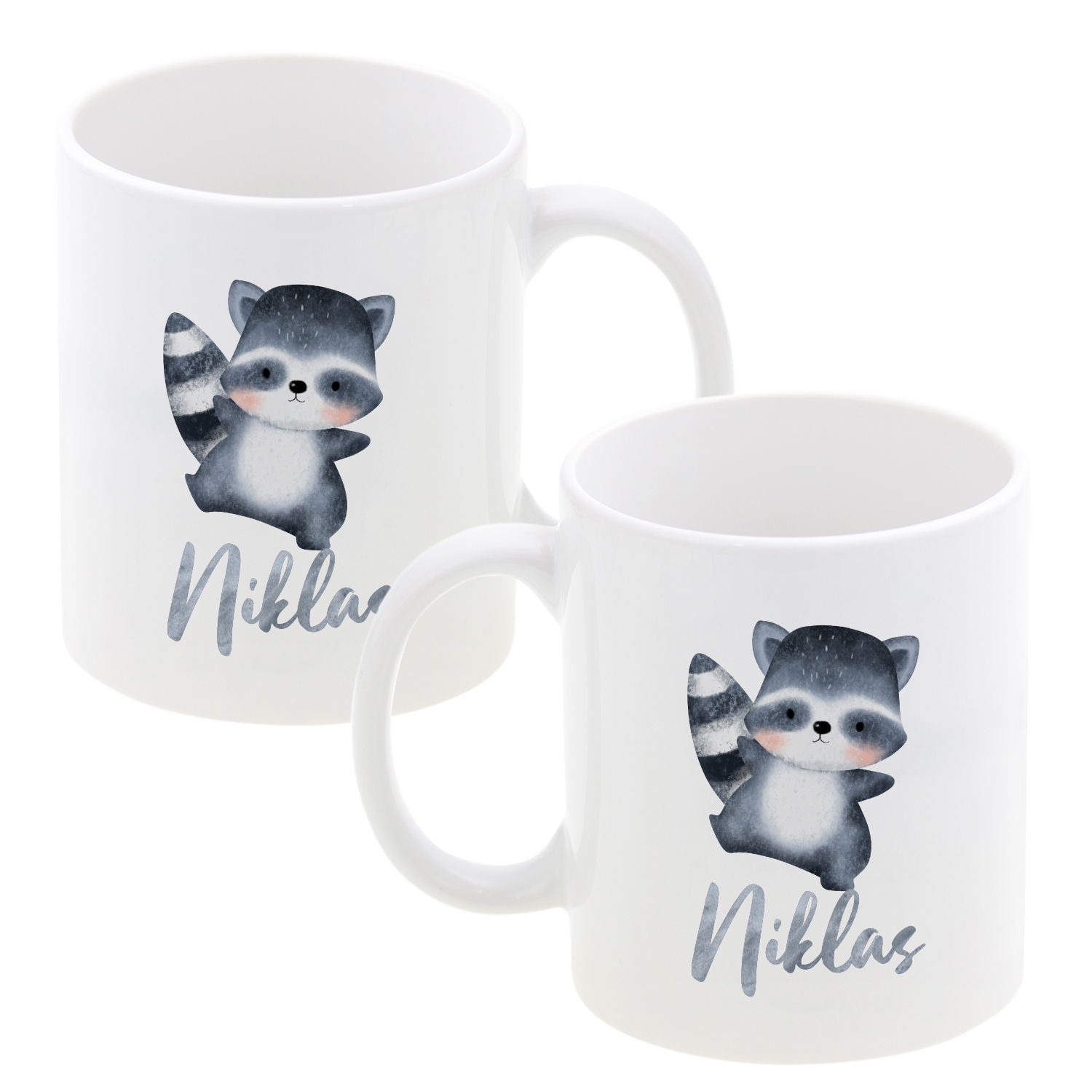 Tasse - Waldtiere mit Personalisierung