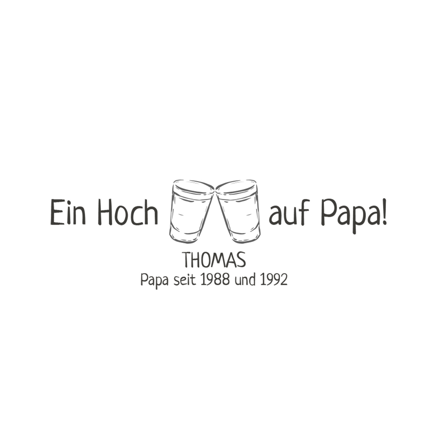 Schnapsbank zum Vatertag 
