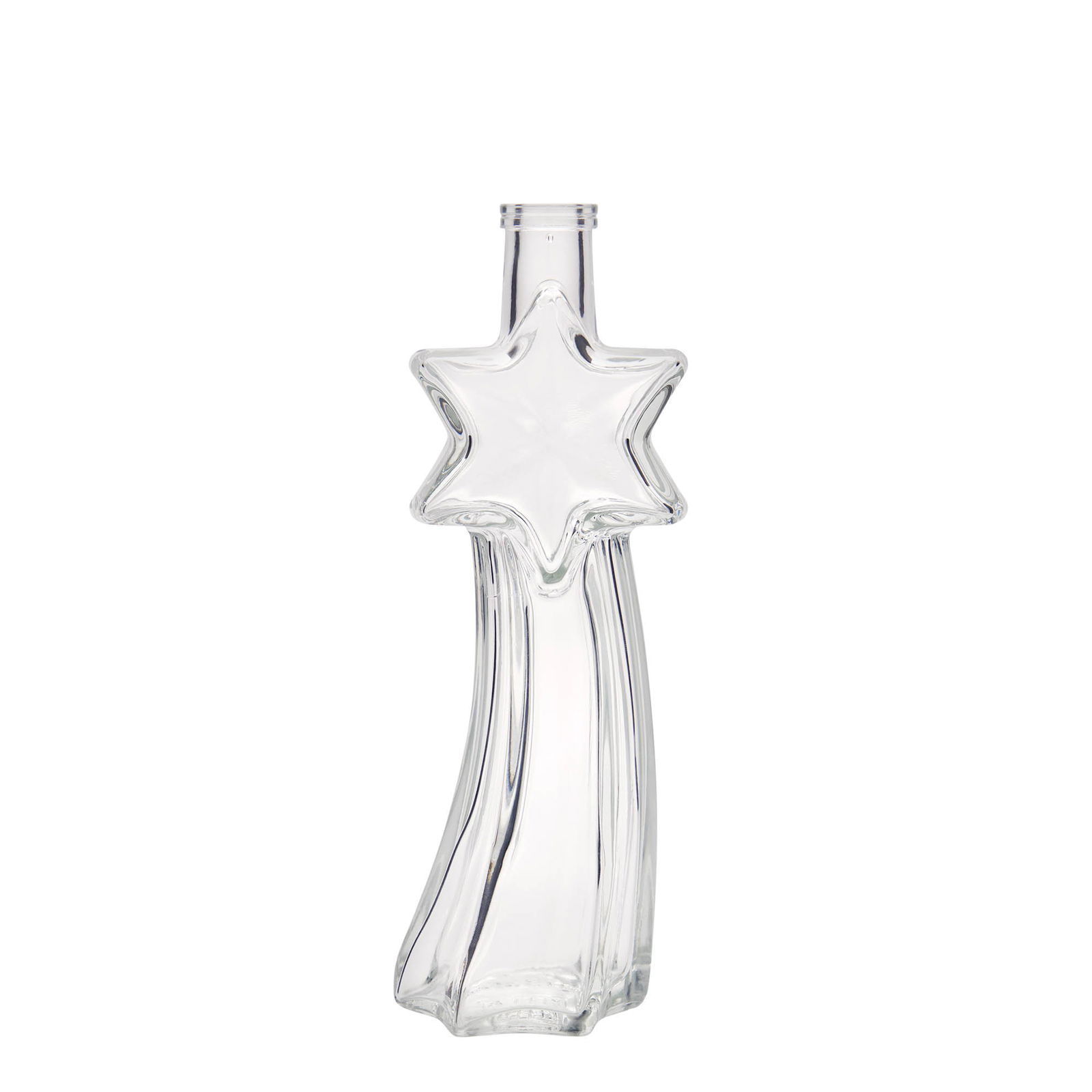 Geschenkflasche aus Edelglas