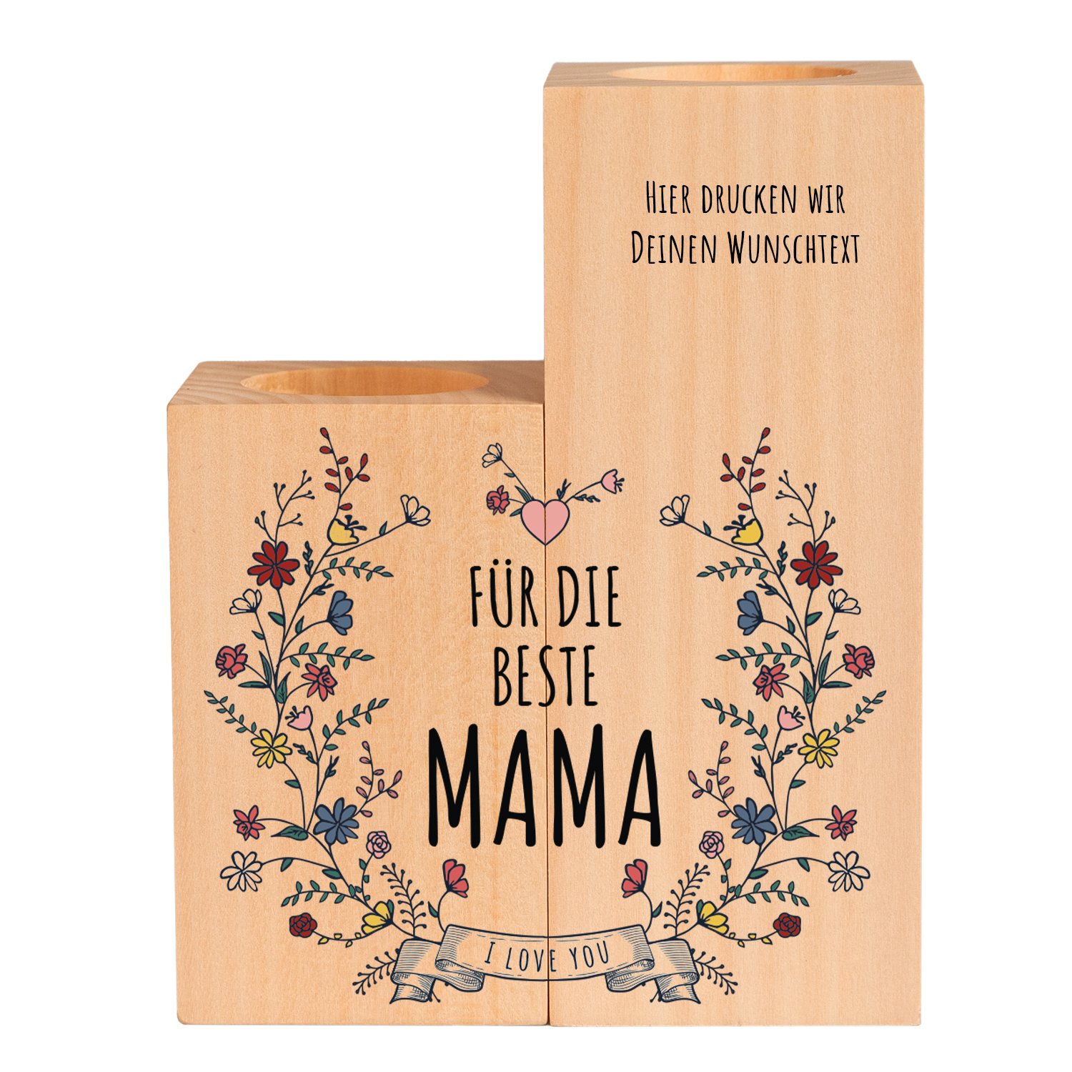 Kerzenständer Set für Mama