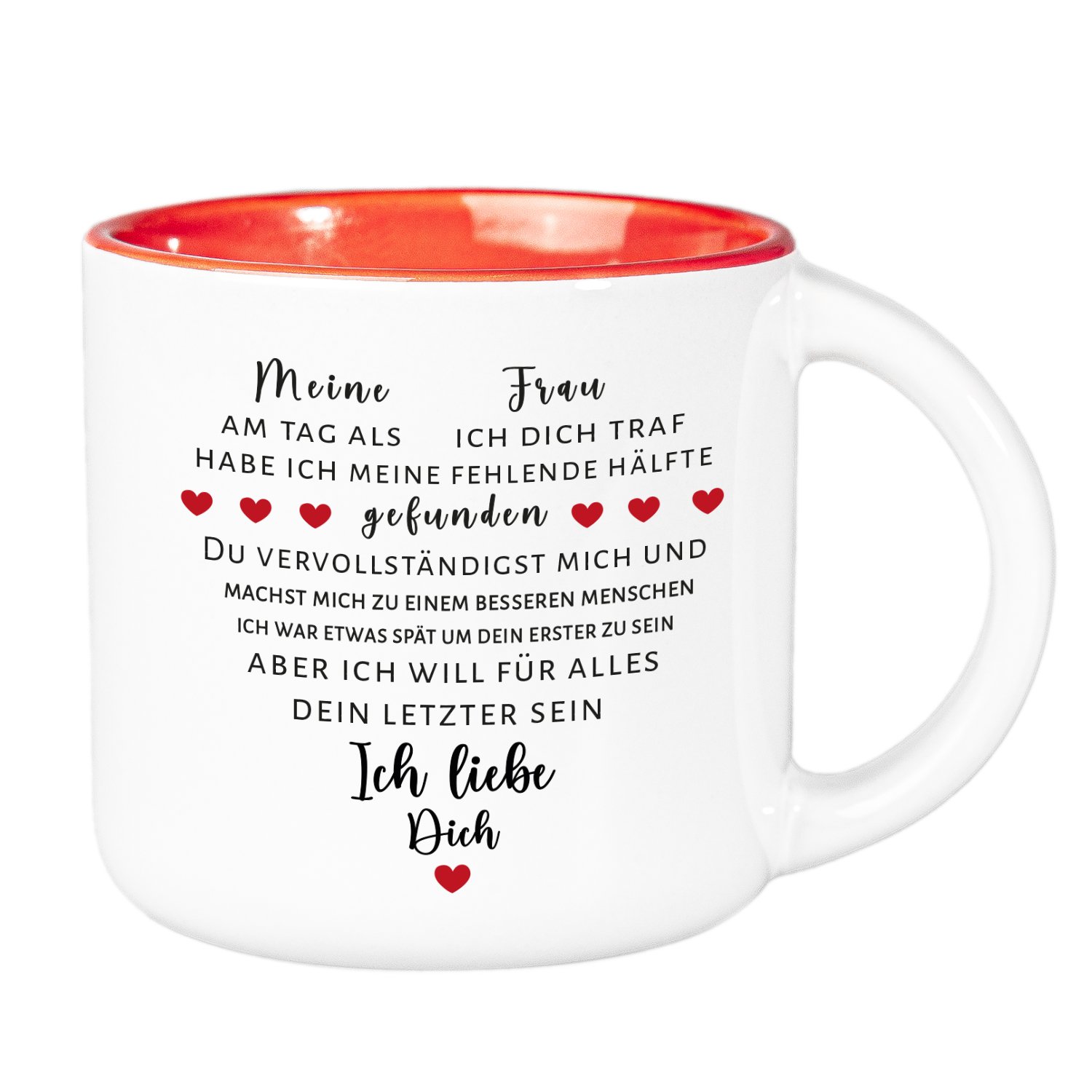 Tasse - Liebeserklärung mit Herz