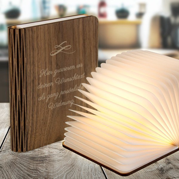 Book light with personalization