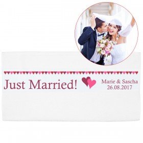 Handtuch - Just Married
