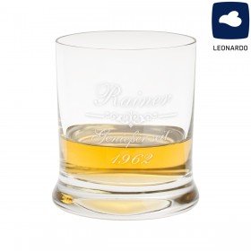 Graviertes Whiskyglas von Leonardo