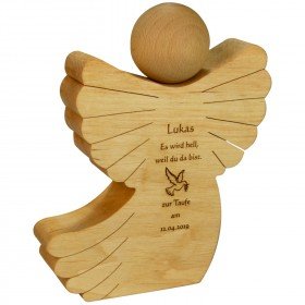 Kinderkreuz aus Holz mit Engel versch Motive Taufgeschenk Mädchen & Jungen 