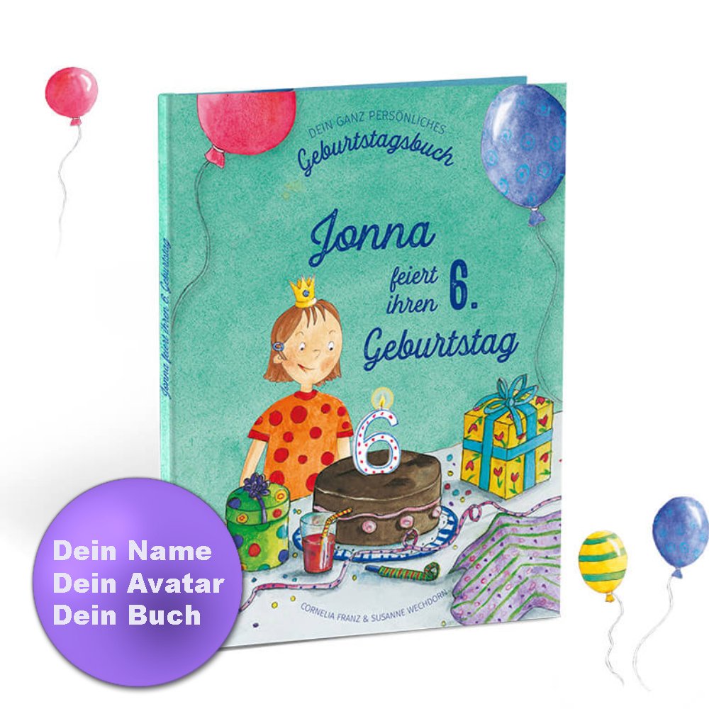 Personalisiertes Kinderbuch Mein Geburtstag