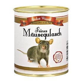 Spaßgeschenk - Mäusegulasch aus der Dose