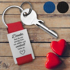 Schlüsselanhänger mit Gravur – für Freunde & Familie