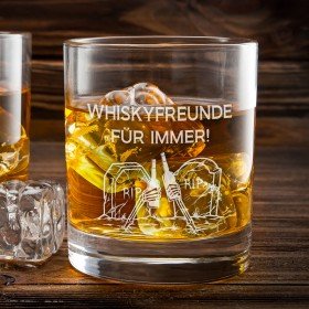 Whiskyglas - Whiskyfreunde für Immer
