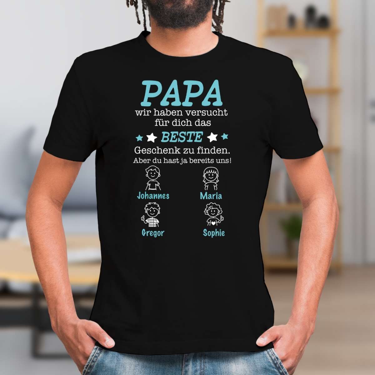 T Shirt Das Beste Geschenk Für Papa