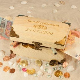 2 Geldsäcke für Geldgeschenk zum Geburtstag Geld Geldsack Verpackung Hochzeit 