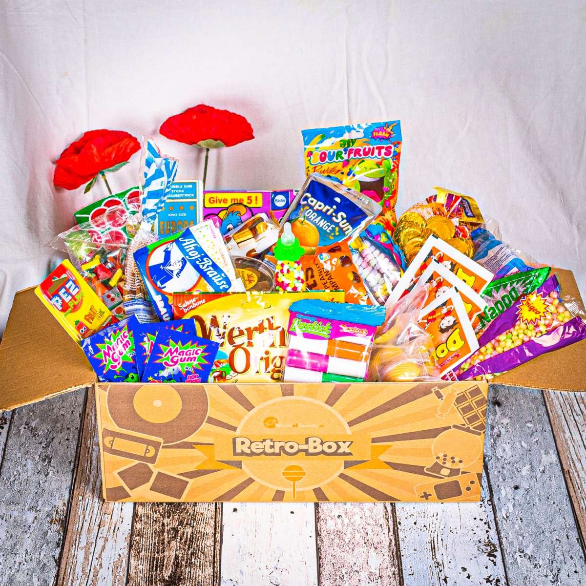 Retro Süßigkeiten Box 2774