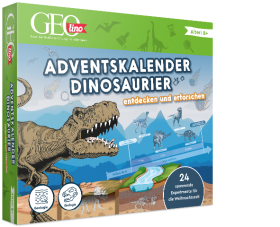 GEOlino Adventskalender Dinosaurier entdecken und erforschen